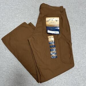 Men’s Blue Mountain Canvas Utility Pant Relaxed Fit 36x30 100% Cotton Canvas